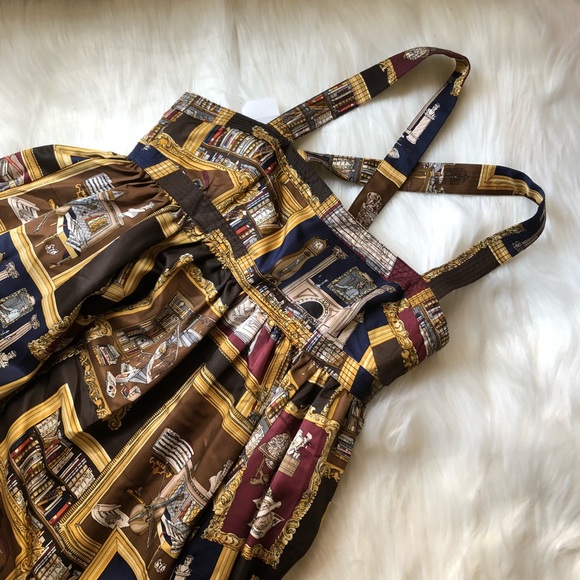 J. Crew Dresses & Skirts - nwt jcrew RARE library book dress silk collection